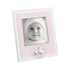 Cornice 8x8 - Colore Rosa da Bambina con Resina di Mascagni Casa
