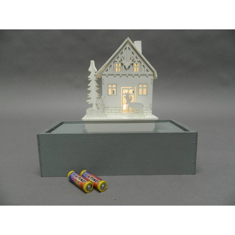 Casa Bianca Renne 12x16cm L. di Tabor