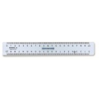 Righello 20 Cm con Manico - Confezione da 20 Pezzi di Arda
