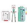 Set Balaustrone con Carta Vetrata e Righello - Colori Pastello Assortiti di Arda