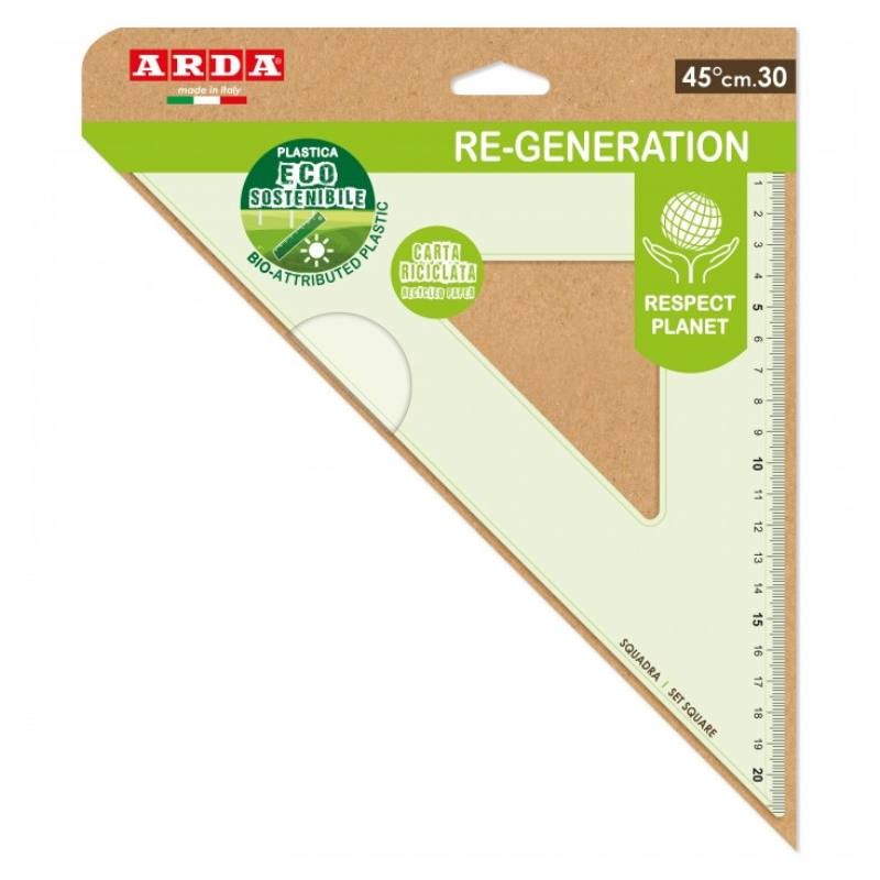 Squadra 45-30 Re-Generation in Plastica Rigenerata di Arda