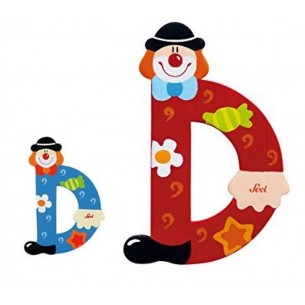 Lettera D Clown di Sevi Alfabeto Clown