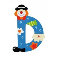 Lettera D Clown di Sevi Alfabeto Clown