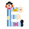 Lettera e Clown di Sevi Alfabeto Clown