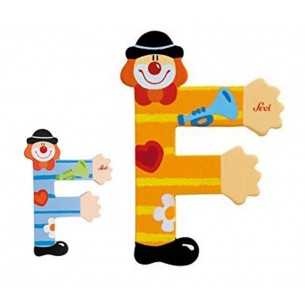 Lettera F Clown di Sevi Alfabeto Clown