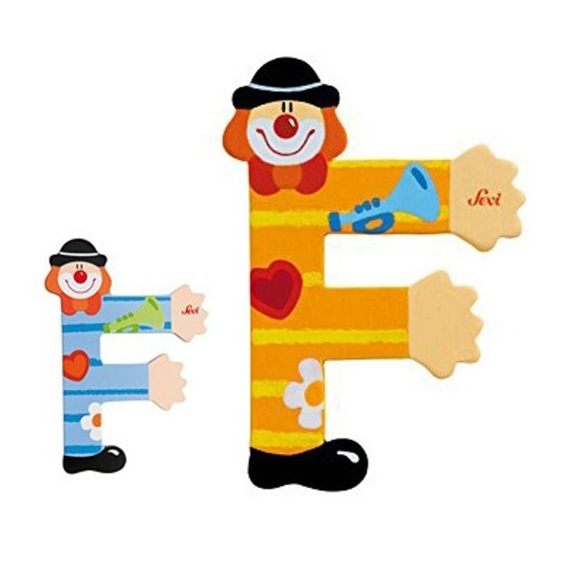 Lettera F Clown di Sevi Alfabeto Clown