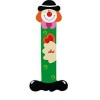 Lettera i Clown di Sevi Alfabeto Clown