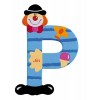 Lettera P Clown di Sevi Alfabeto Clown