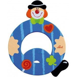Lettera Q Clown di Sevi Alfabeto Clown