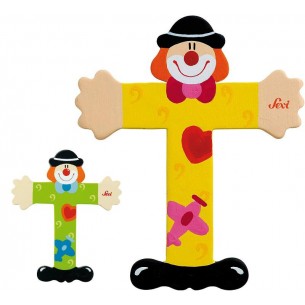Lettera T Clown di Sevi Alfabeto Clown