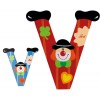 Lettera V Clown di Sevi Alfabeto Clown