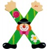 Lettera X Clown di Sevi Alfabeto Clown