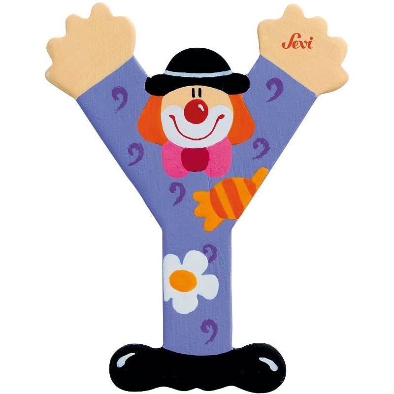 Lettera Y Clown di Sevi Alfabeto Clown