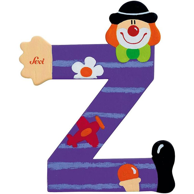 Lettera Z Clown di Sevi Alfabeto Clown