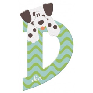 Lettera D Dalmata di Sevi Alfabeto Animali