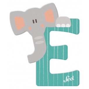 Lettera e Elefante di Sevi Alfabeto Animali