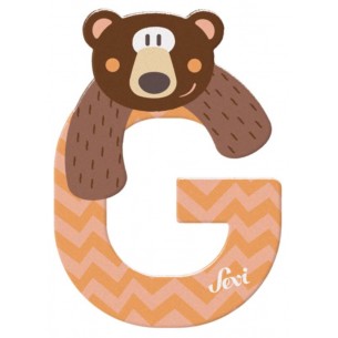 Lettera G Grizzly di Sevi Alfabeto Animali