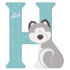 Lettera H Husky di Sevi Alfabeto Animali