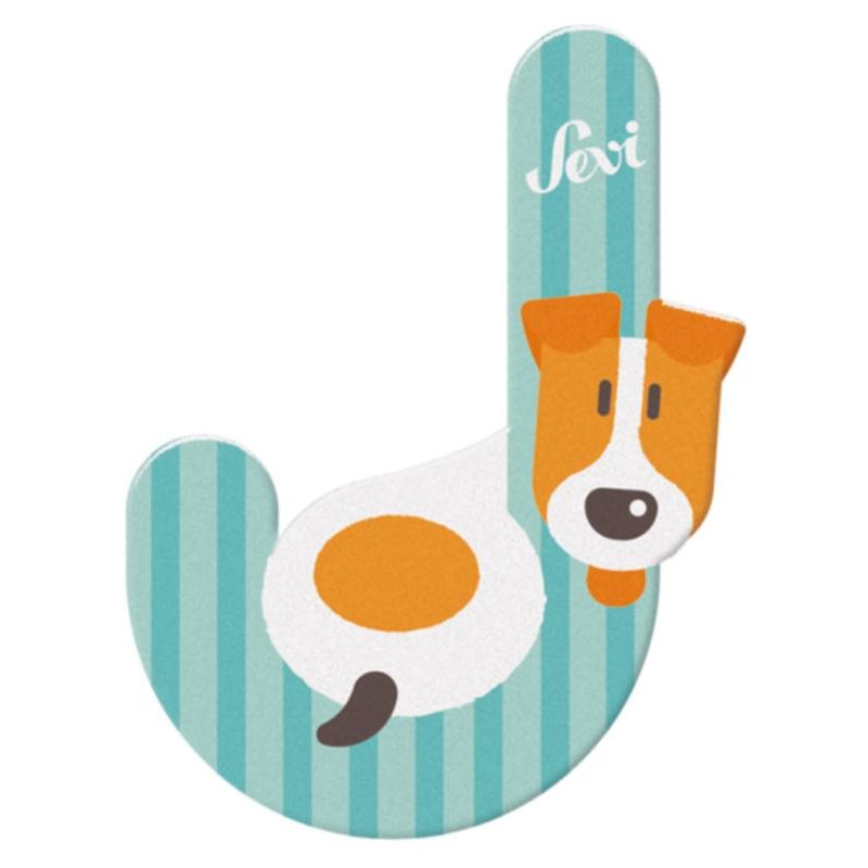 Lettera J Jack Russel di Sevi Alfabeto Animali