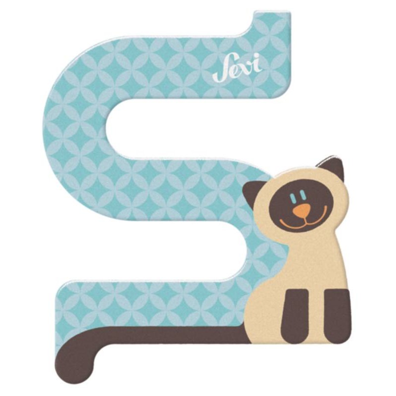Lettera S Siamese di Sevi Alfabeto Animali
