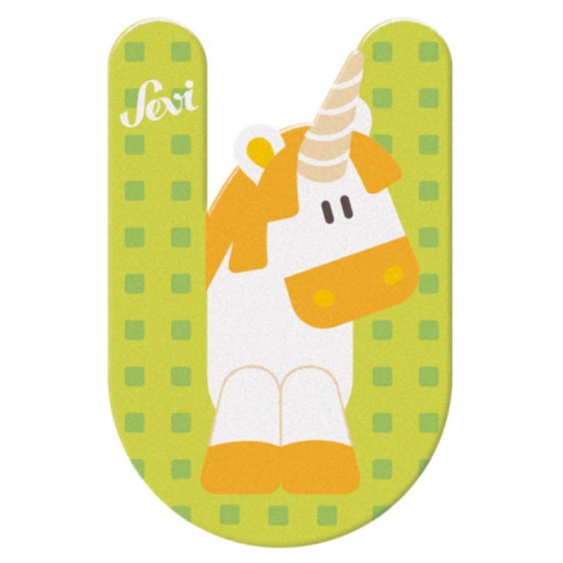 Lettera U Unicorno di Sevi Alfabeto Animali