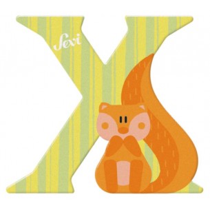 Lettera X Xero di Sevi Alfabeto Animali