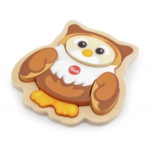 Puzzle Gufo Rinaldo (17x18 Cm) di Trudi