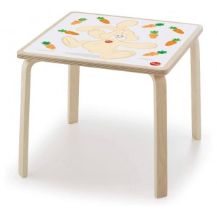 Tavolo Coniglio Virgilio (53x47x53 Cm) di Trudi