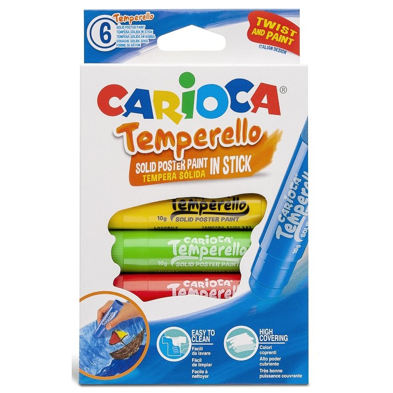 Blister 6 Tempere Solide Temperello di Universal