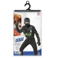S.W.A.T. (Giubbotto Antiproiettile, Maschera, Distintivo, Pistola, Manette, Radio, Torcia, Bomba a Mano, Binocolo) di Widmann