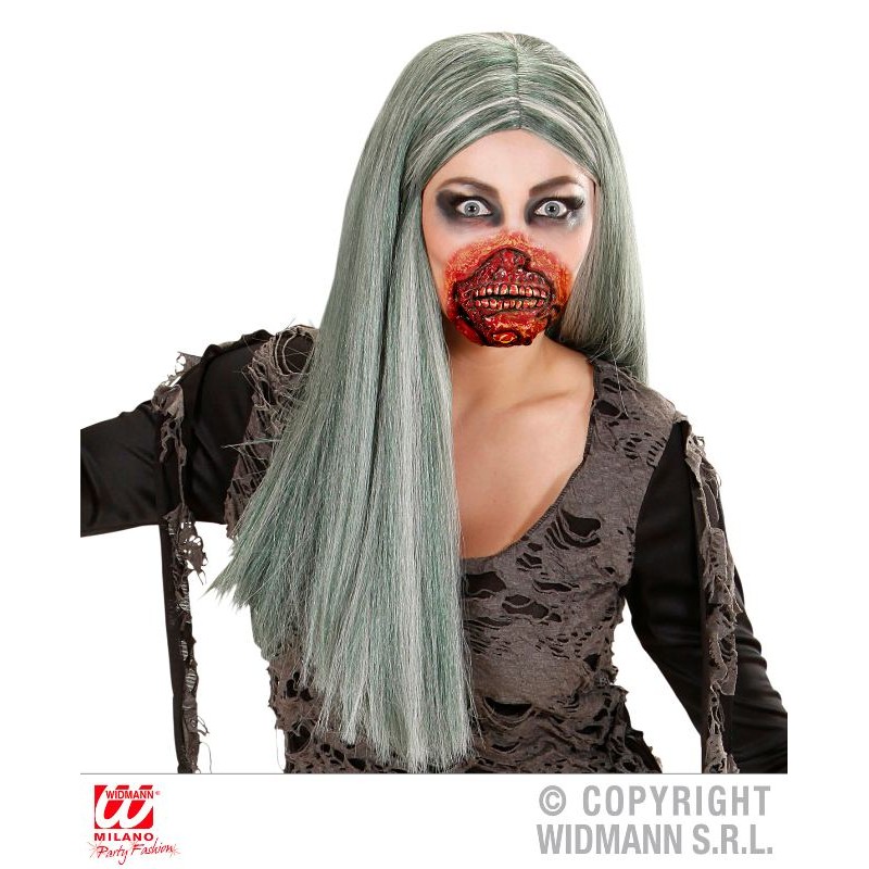 Bocca Zombie in Qualita' Professionale con Elastico di Widmann
