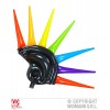 Elmo con Spunzoni Multicolore Gonfiabile 90 Cm di Widmann