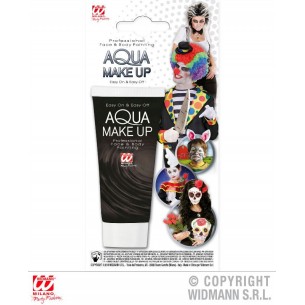 Aqua Makeup Nero in Tubo - 30 Ml di Widmann
