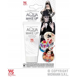 Aqua Makeup Bianco in Tubo - 30 Ml di Widmann