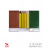 Set Trucco Soldato (4 Matite Trucco, Makeup Marrone e Verde in Vaschetta, Applicatore) di Widmann