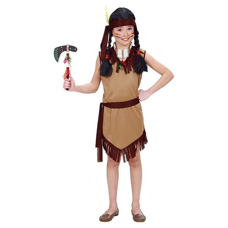 Indiana (Vestito. Cintura. Fascia per Testa) (116 Cm / 4-5 Years) di Widmann