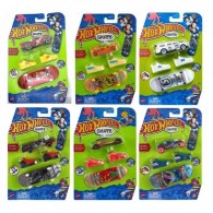 Hw Skate - Confezione Skateboard + Veicolo Singolo Ass.To di Mattel Hotwheels