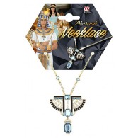 Collana Faraone Oro con Strass e Gemme Topazio di Widmann