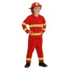 Pompiere (Giacca. Pantaloni. Elmo) (140 Cm / 8-10 Years) di Widmann
