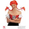 Parrucca Naughty Girl con Trecce Modellabili in Scatola di Widmann