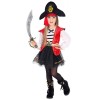 Costume Capitano Pirata 104 Cm (2-3 Anni) - Vestito con Tutu' e Cappello con Bandana di Widmann