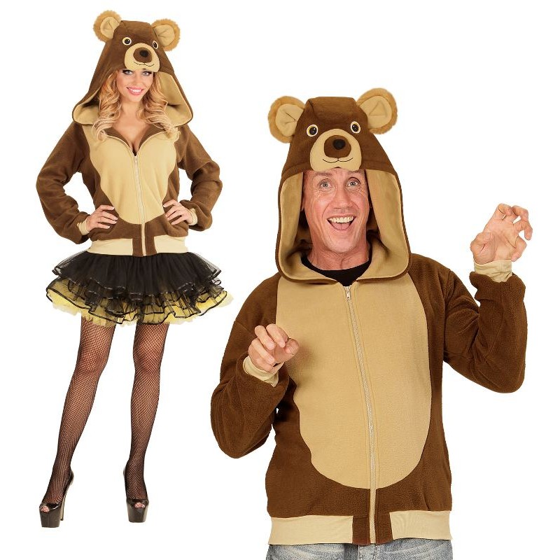 Orso (Felpa Pile con Cappuccio) di Widmann