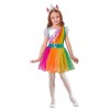 Unicorno (Vestito. Copricapo) (140 Cm / 8-10 Years) di Widmann