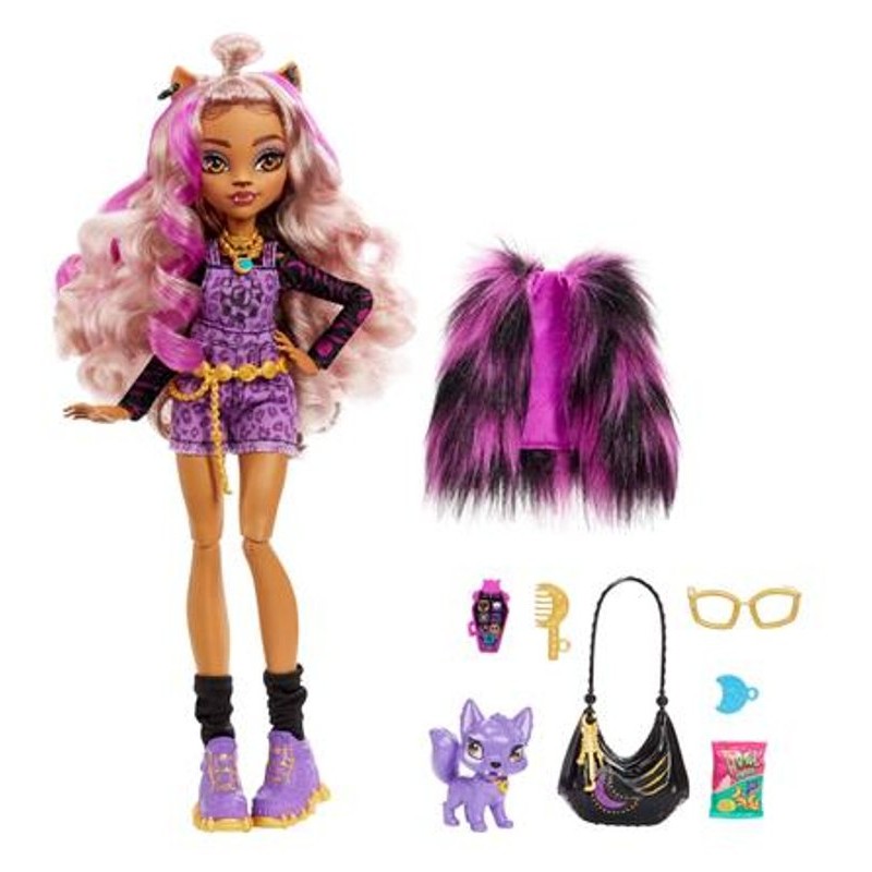 Monster High Clawdeen Doll di Mattel Monster High