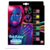 Set da 6 Matite Trucco Fluorescenti in Scatola con Finestra (2 Rosa Fluo, 1 Giallo, 1 Arancione, 1 Verde, 1 Blu) - 21 Ml
