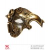Maschera Mezzoviso Steampunk Rame di Widmann