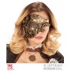 Maschera Mezzoviso Steampunk Rame di Widmann