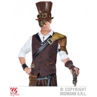 Maschera Mezzoviso Steampunk Rame di Widmann