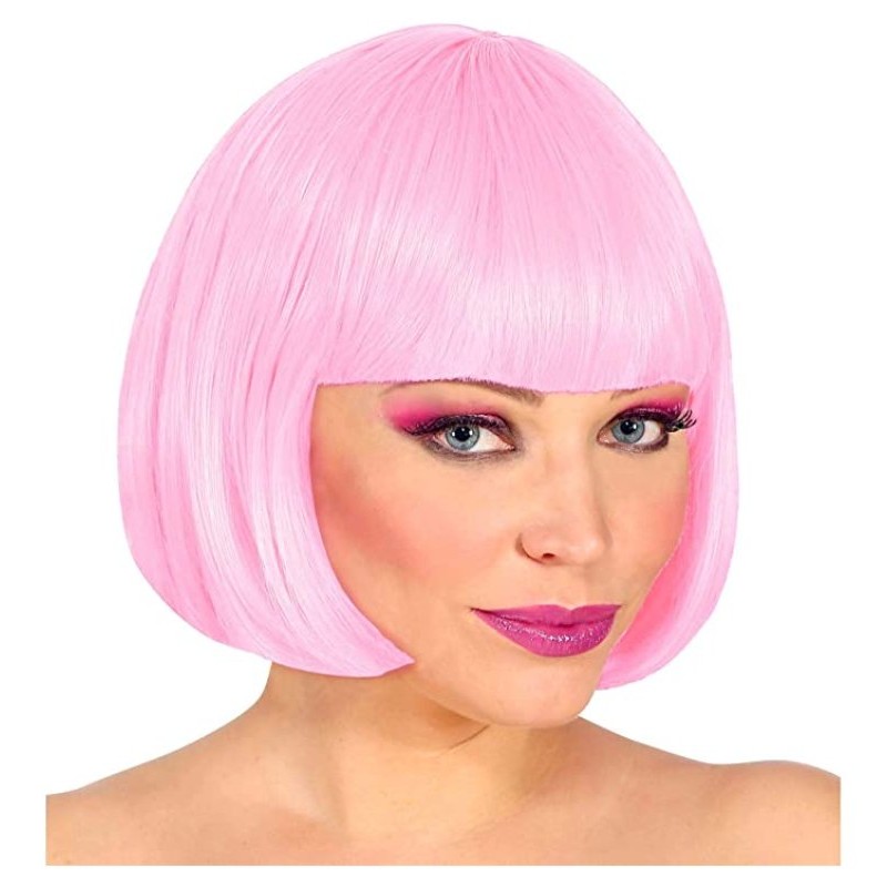 Parrucca Lou Lou Rosa Tenue in Scatola di Widmann