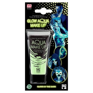 Aqua Make-Up Fosforescente in Tubo 30 Ml di Widmann